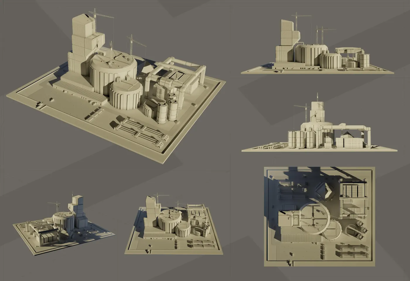 Model architektoniczny 3D