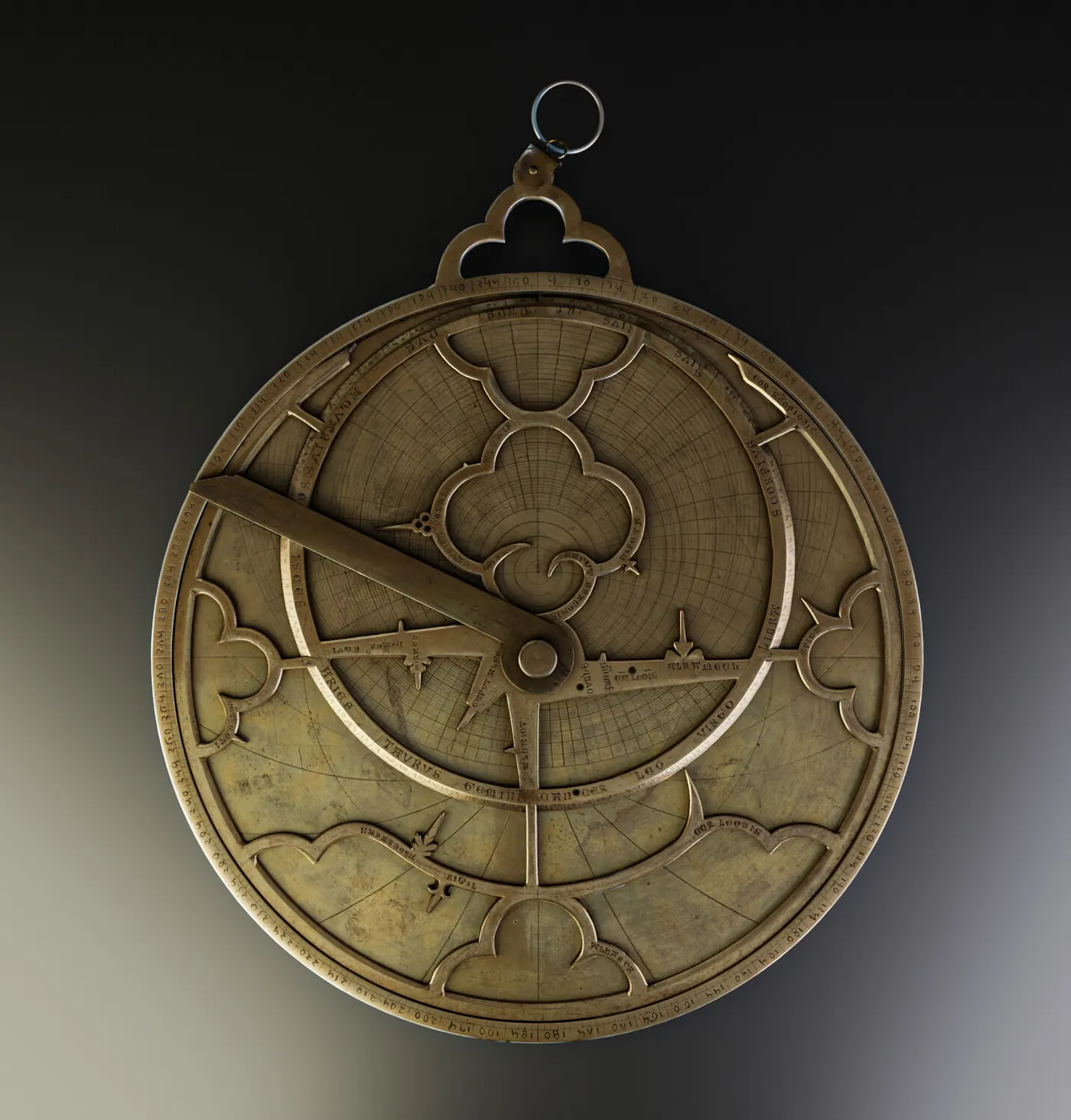 Detaliczny model medalionu 3D