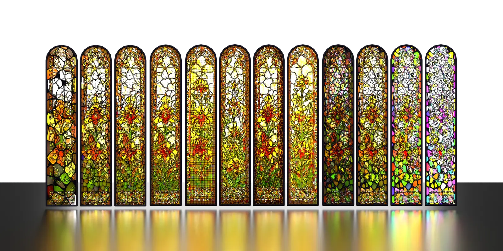 Stained-glass variations